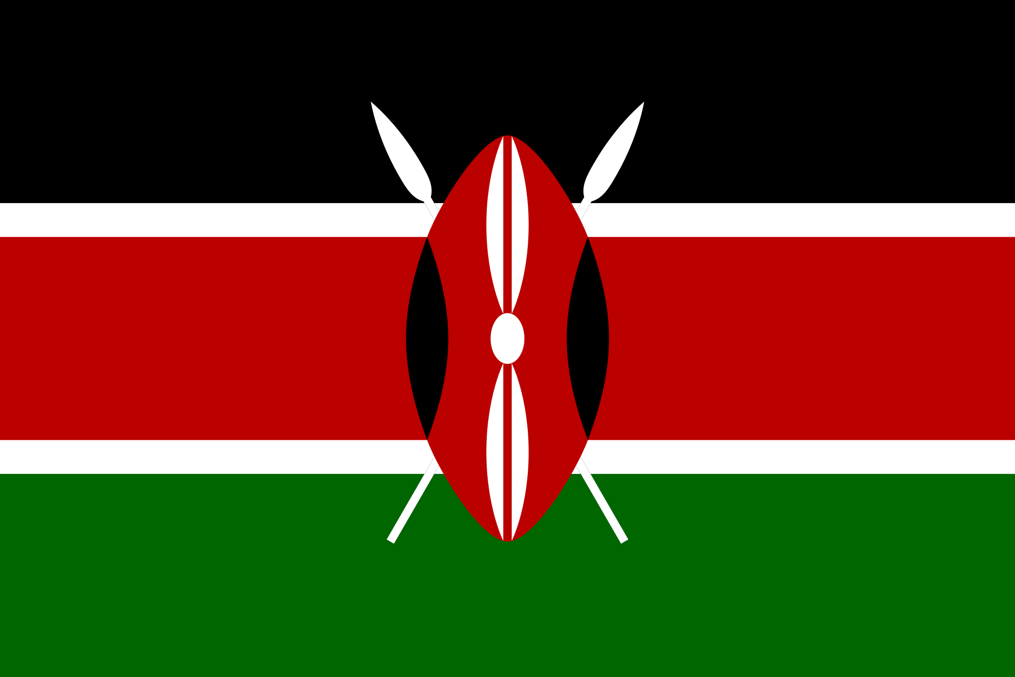 Kenya Tourist Visa (Kenya Flag)